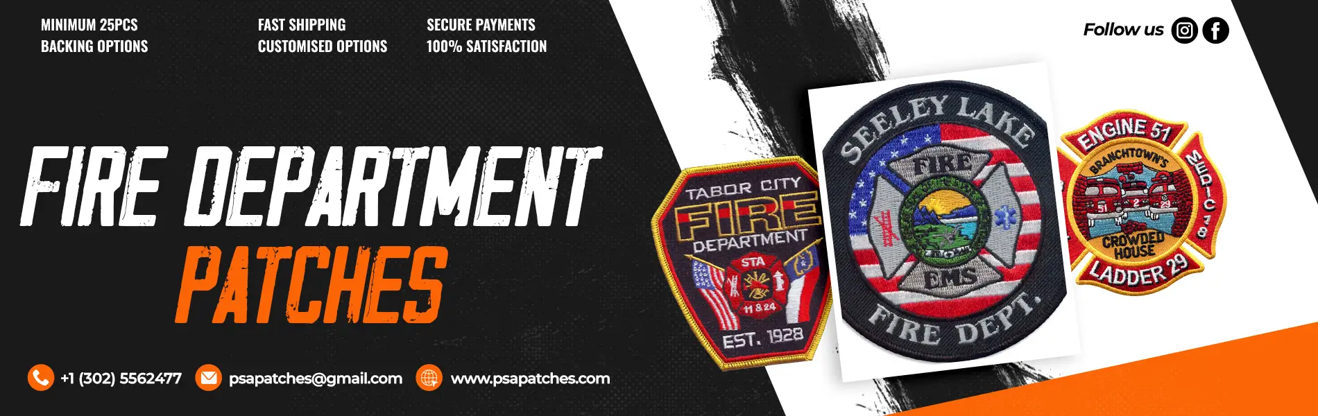 Fire Department Patches