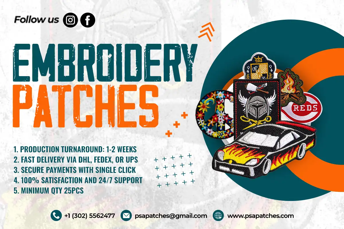 PSA Embroidery Patches 1200x800
