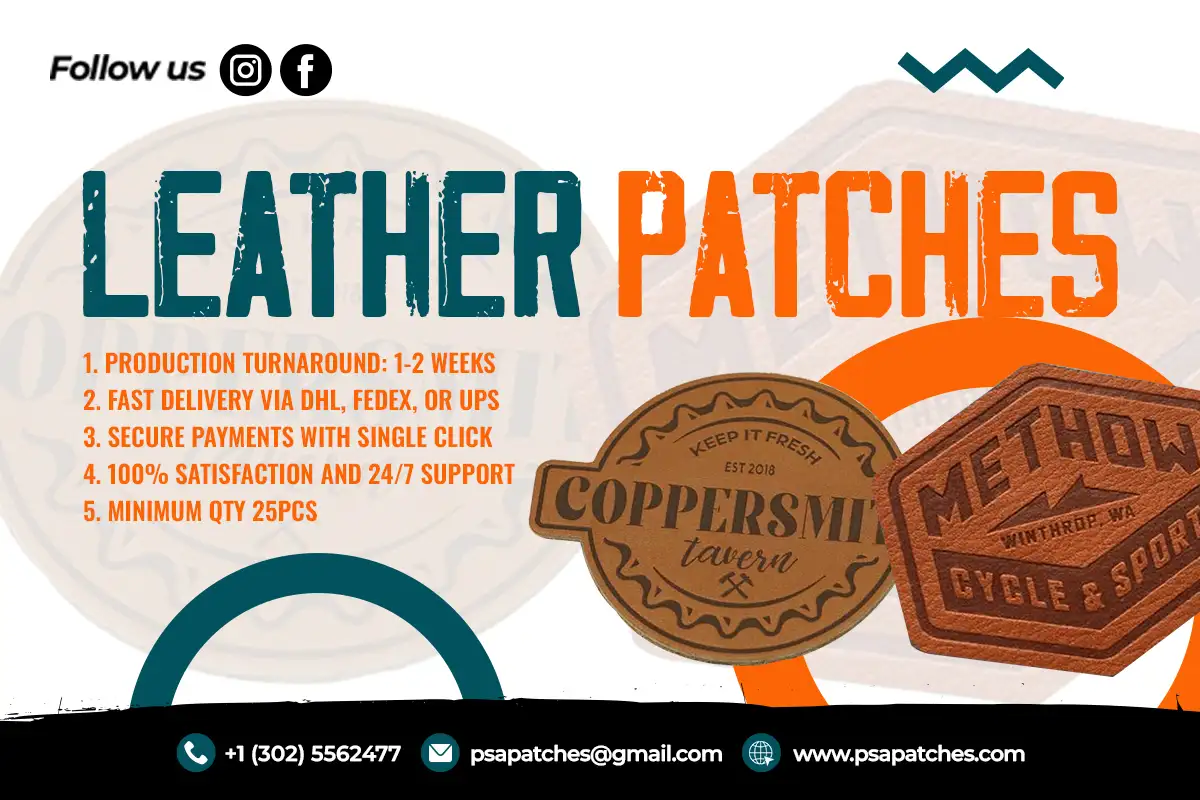 PSA Leather Patches