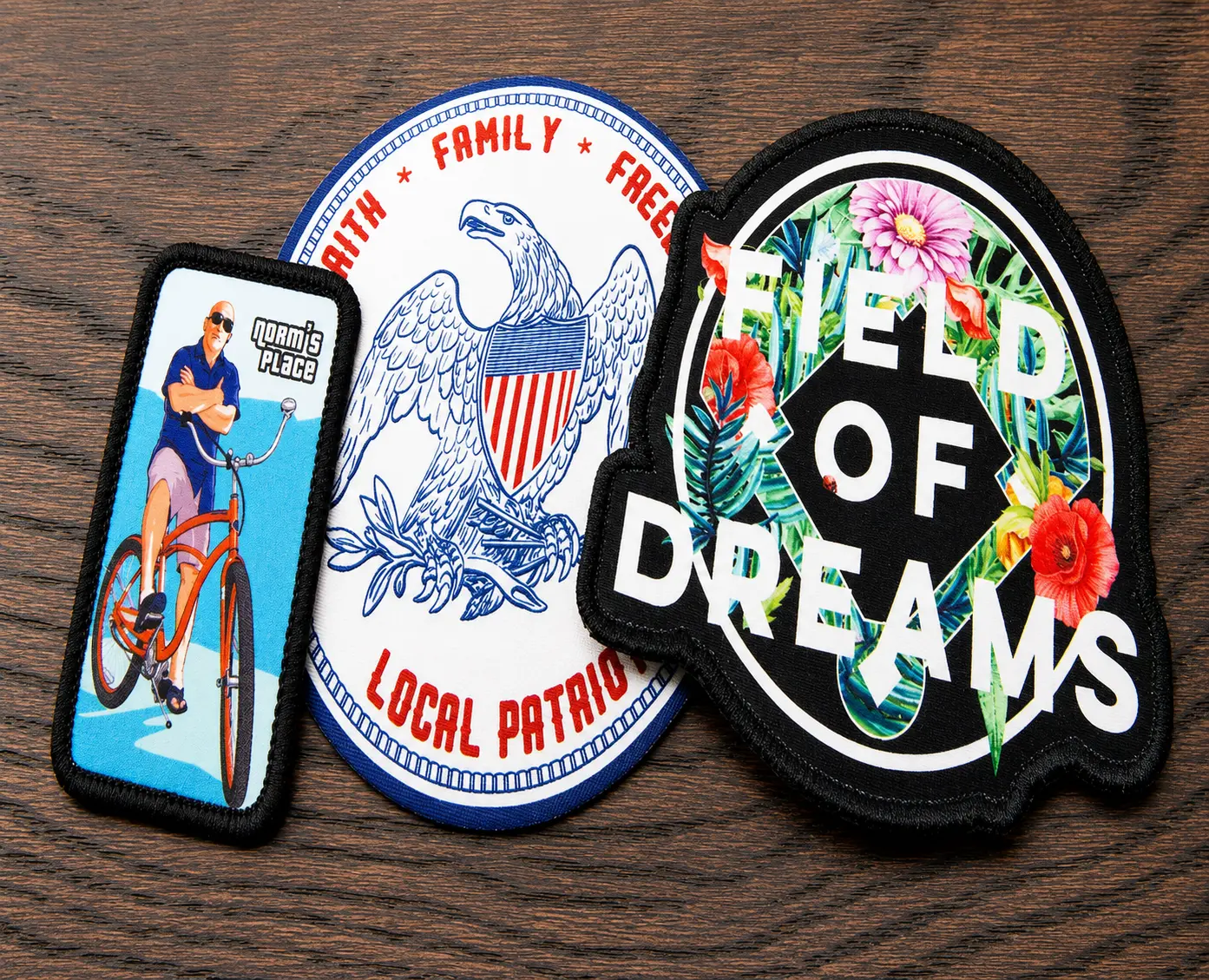 sublimation patches