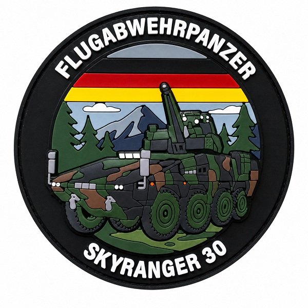 Skyranger 30 military patch